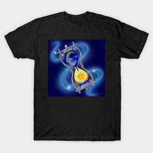 Moon and sun hour glass T-Shirt